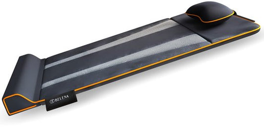 Belena Air Stretch - Tapis de massage lombaire et de yoga - Tapis de massage pour tout le corps avec fonction chauffante - Massage - Étirements - 4 programmes - 3 niveaux d'intensité - Télécommande incluse