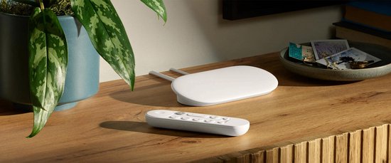 Google TV Streamer - Google TV - 4K HDR - Blanc