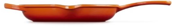 Poêle Le Creuset Signature - Rouge orangé - Ø 23 cm - Revêtement émaillé antiadhésif - Compatible avec toutes les sources de chaleur, y compris l'induction - Lavable au lave-vaisselle - Garantie à vie