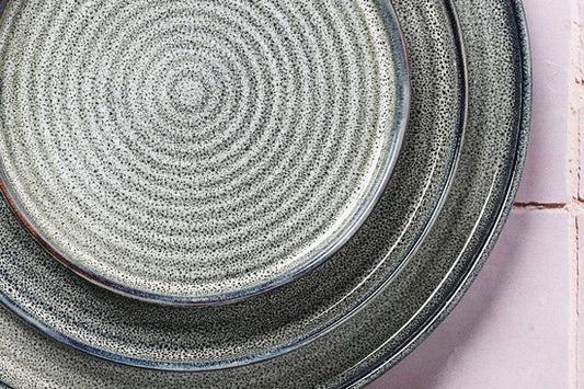 assiette ZEN Ø17cm - 6 pièces - Naturel