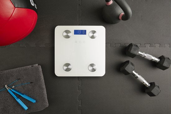 Technosmart Scales - Pèse-personne - Slim - Alimentation par piles - 180 kg - 2 x 28 x 28 cm