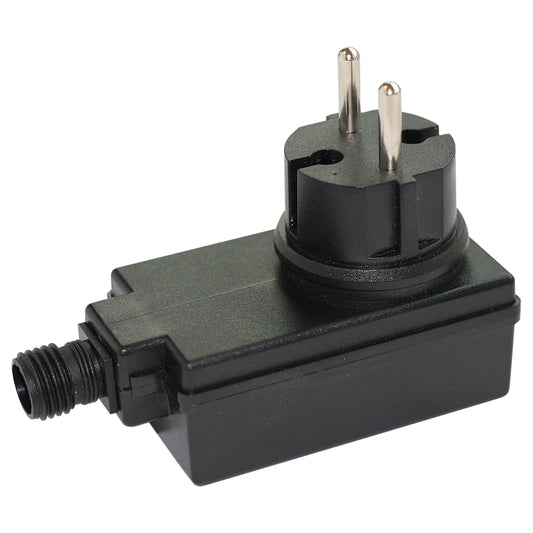 Lampes de jardin - Transformateur 12V/24W - 105 x 77 x 47 mm - Noir