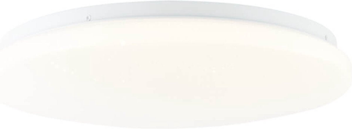 Brillant Heddy Plafonnier LED 39 cm - Blanc - 22W LED intégré - Smart Tuya App Control