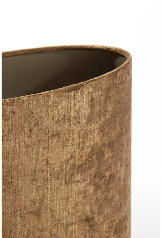 Light & Living Abat-jour Gemstone - Bronze - 38 x 17,5 x 19 cm -