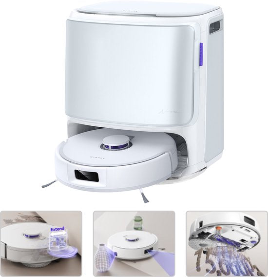 NARWAL Freo Z10 – Robot aspirateur et laveur de sol – Anti-enchevêtrement – 15 000 Pa