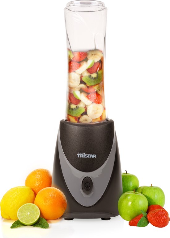 Mixeur Tristar 250 W - BL-4485 - 0,5 L - Mixeur à emporter - Noir