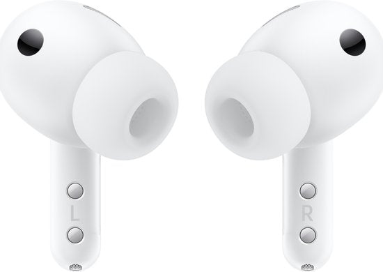 Écouteurs sans fil Samsung Galaxy Buds4 Pro - Blanc - ANC adaptatif - Double haut-parleur - Bluetooth 6.1 - IP57 - Jusqu'à 30 heures