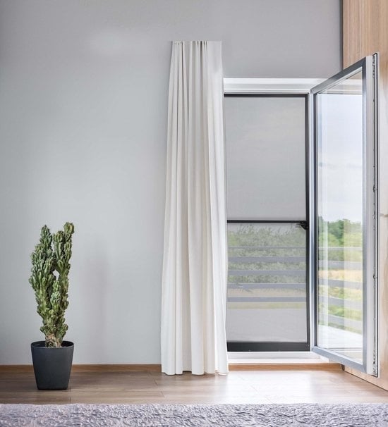 Porte - Magnétique - avec charnières - Max 100x215 cm - Noir