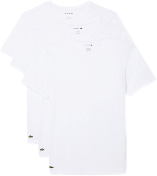 T-shirt Lacoste à manches courtes, lot de 3