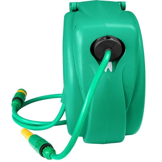 TecTake - Enrouleur de jardin 10 mètres - Enrouleur - vert - 402761