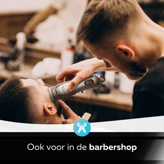 Beeperfect® Tondeuse à cheveux professionnelle sans fil pour hommes - Tondeuse à cheveux - Tondeuse à cheveux pour cheveux de tête - Tondeuse à cheveux - Tondeuse à nez incluse