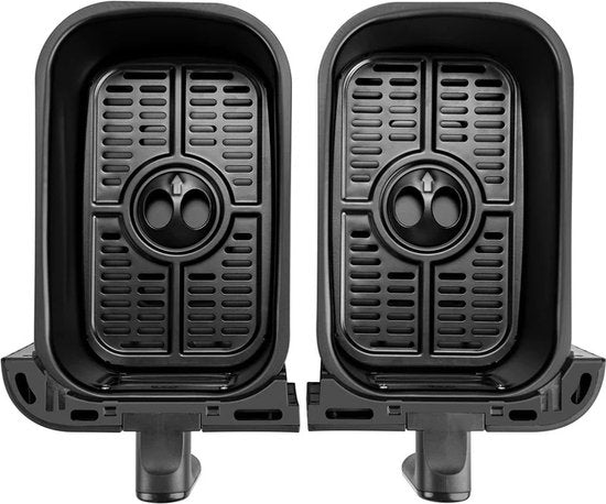 Double Airfryer - Friteuse à air chaud - 9 litres -9 Programmes de cuisson