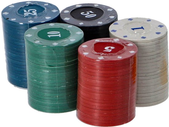 Set de poker en étain, 200 pièces