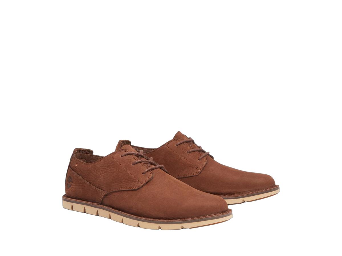 Chaussures à lacets Timberland Tidelands - Cuir nubuck - taille 43 - Marron foncé