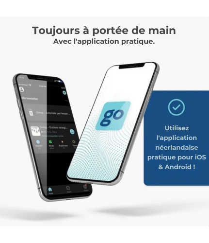 Alarme personnelle - Gologi Slim - Bouton d'alarme sans fil - Bouton d'urgence - Personnes âgées - WIFI - Notification à distance via l'application
