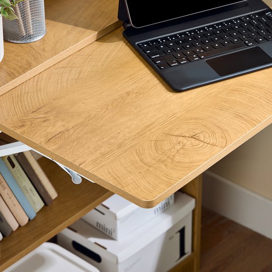 SoBuy FWT92-N Bureau pliable - Bois composite, 63x82x20cm