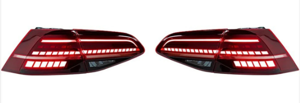 Kit de feux arrière LED TYPY pour VW Golf MK7 - Fumés - 2013-2019