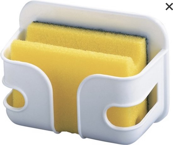 Boîte à éponges Wenko avec nettoyant pour casseroles