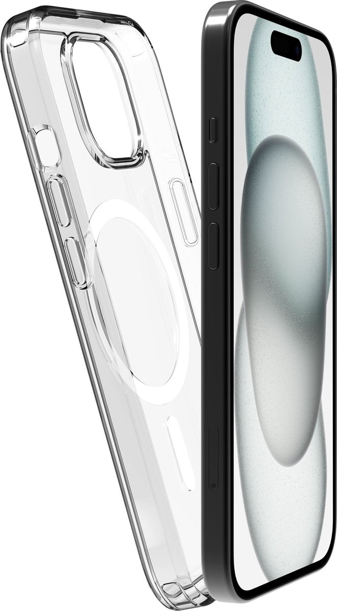 BeHello Case iPhone 15 - MagSafe - Transparent