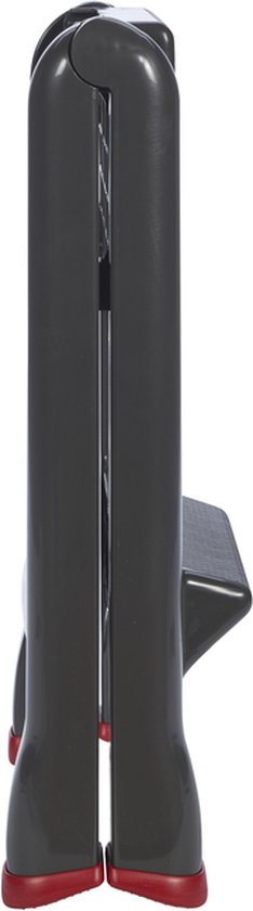 Marchepied pliable Curver - 49,5 x 17,2 x 64 cm - Anthracite/rouge