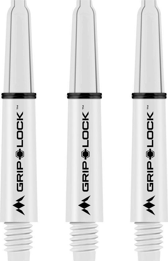 Mission Griplock Shaft White - Flèches de fléchettes