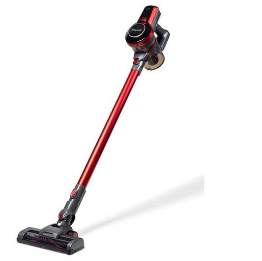 Auronic Stick hoover - Sans fil - 4 en 1 - Alimentation par batterie - 160W - Rouge/Gris