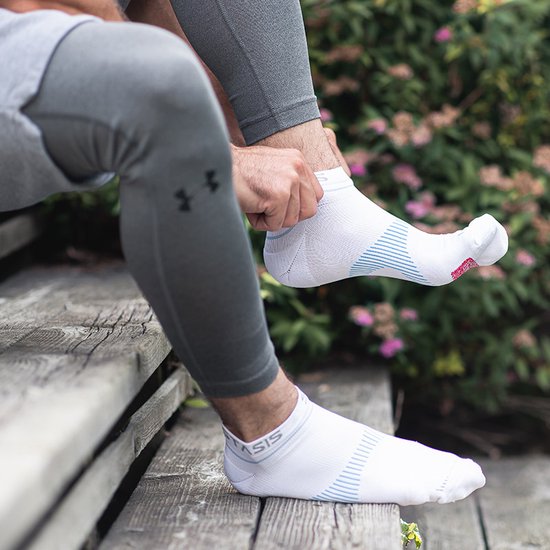 NeuroSocks Mini-Crew Athlétiques : X-large - blanc