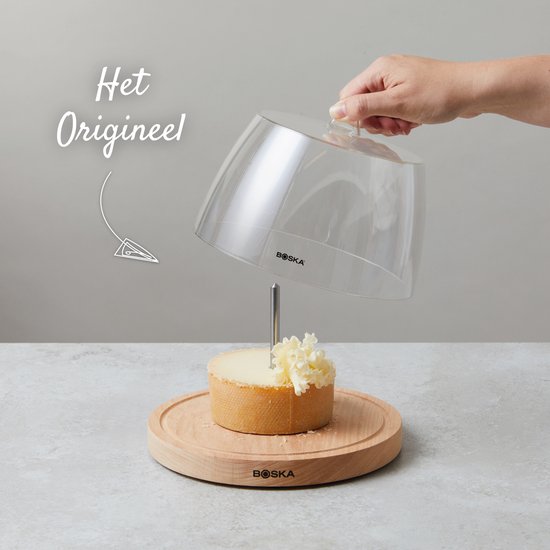 Boska Cheese Curler Amigo with Stolp - Tete de Moine cheese curler - Tete de Moine - Chocolate curler - 220 x 220 x 175 mm - Partiellement lavable au lave-vaisselle - Ustensiles de cuisine - Accessoires de cuisine - Garantie 10 ans