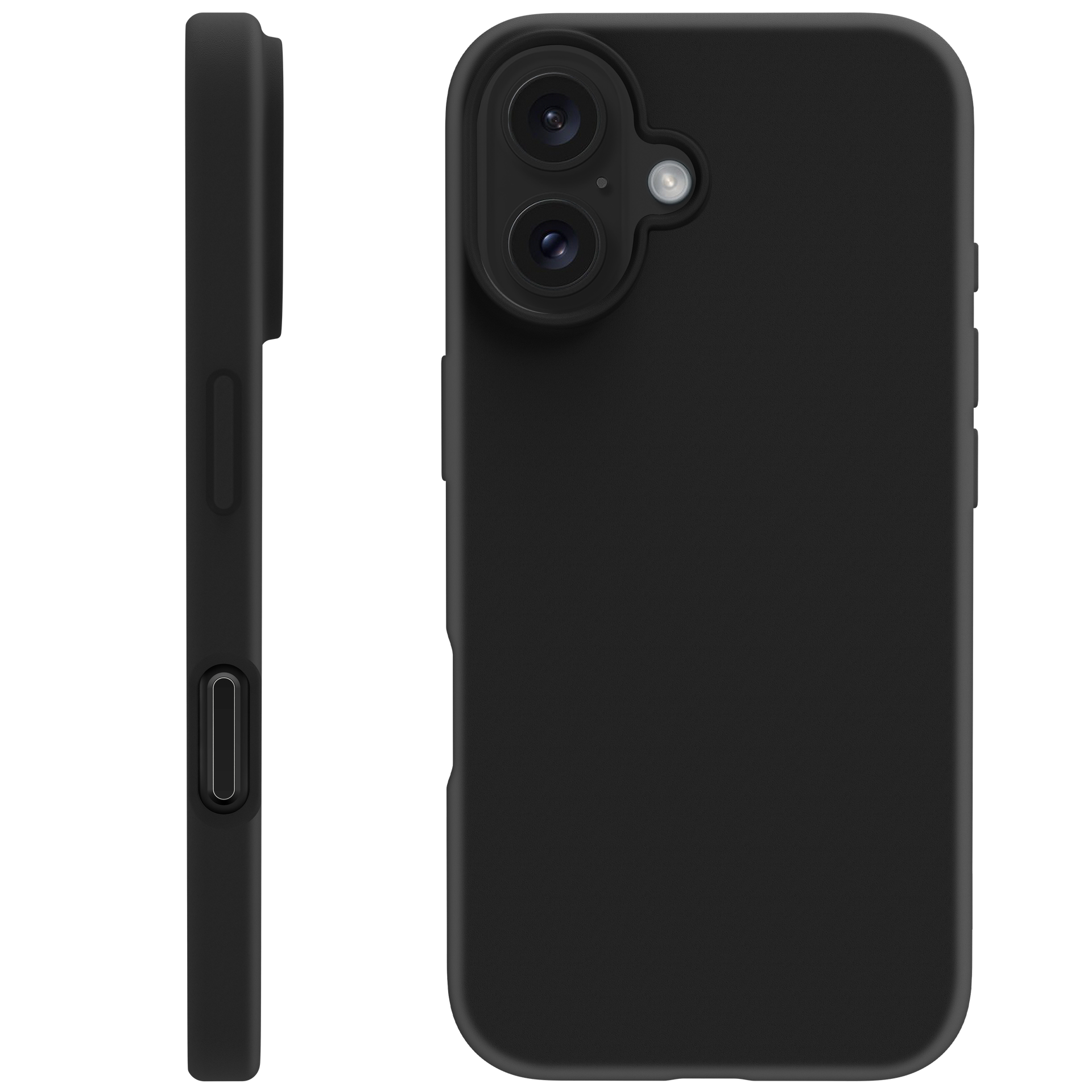 BeHello Case iPhone 16 Soft Touch - MagSafe - Noir