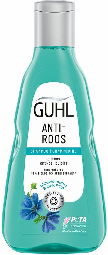 Shampoing anti-pelliculaire Guhl - 4 x 250 ml - Lot économique