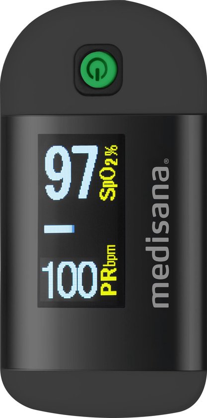 Medisana PM 100 - Oxymètre de pouls noir