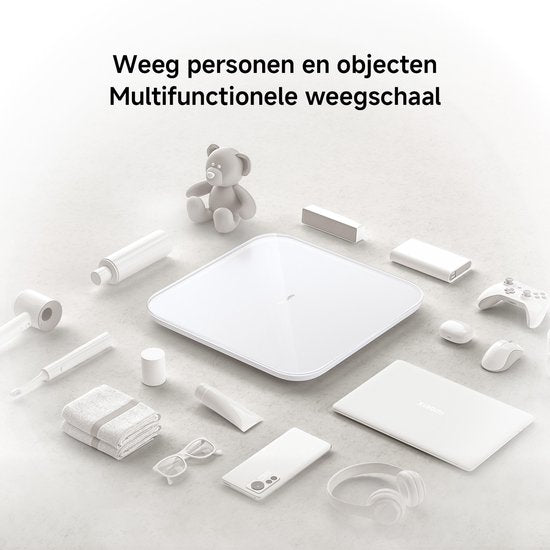 Xiaomi Smart Scale S200 Blanche | Pèse-personne intelligent | Précision de 0,05 kg | IMC | Application Xiaomi Home | Jusqu'à 150 kg