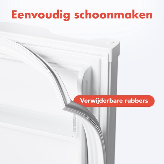 KitchenBrothers - Réfrigérateur - 88L - Modèle de table - Blanc