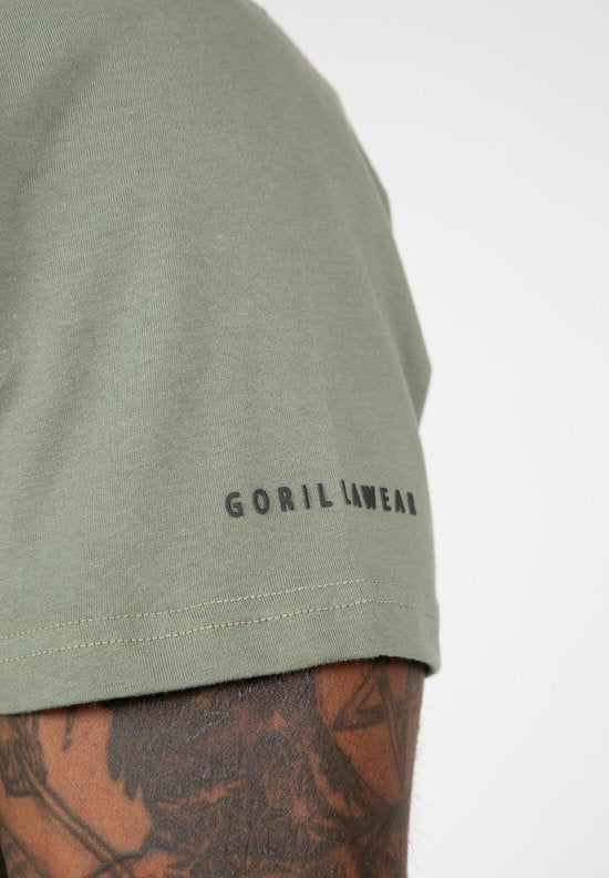 T-shirt Gorilla Wear Leon - T-shirt de sport - Vert - XL