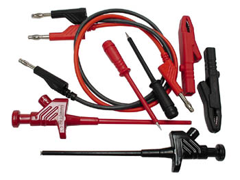 Kit d'équipement de test Perel - Raccords de laboratoire de 4 mm - CEI 1010