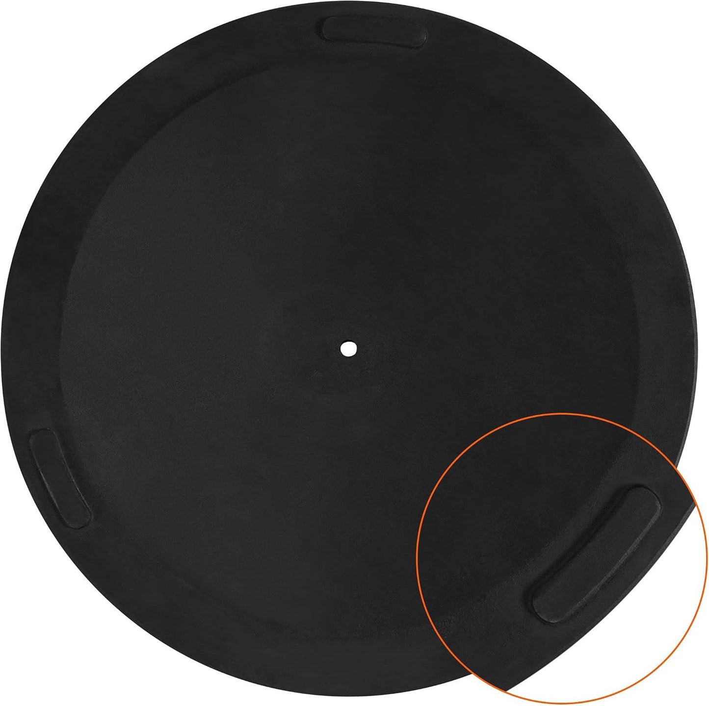Pied de parasol rond Yaheetech - 10 kg - Ø 44,5 cm - pour mâts de parasol de 38/48 mm