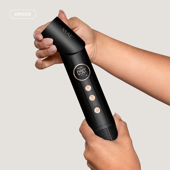 MAE® Airstyler PRO II + Diffuseur - Fer à friser 6 en 1, sèche-cheveux multifonction - Appareil de coiffure - Brosse à boucler et brosse lissante