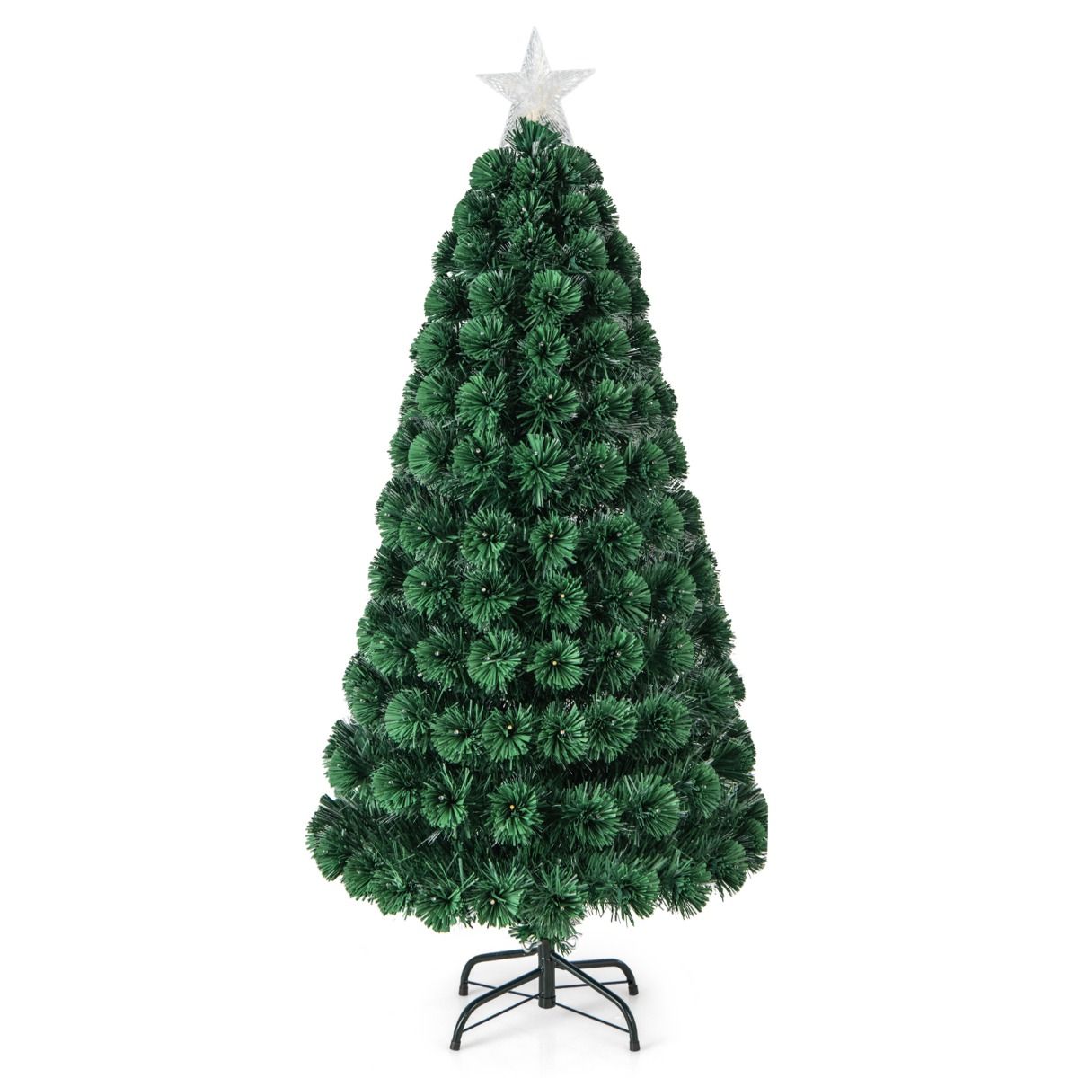 Coast Artificial Christmas Tree - 150 cm - Vert - 170 LED - Avec étoile et 8 niveaux de lumière