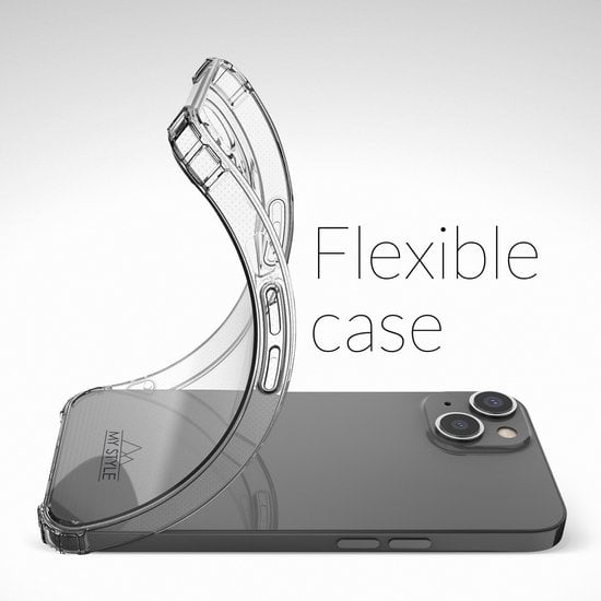 My Style Protective Flex Translucent Phone Case suitable for Samsung Galaxy S10 Case Flexible TPU Backcover Shockproof - Transparent