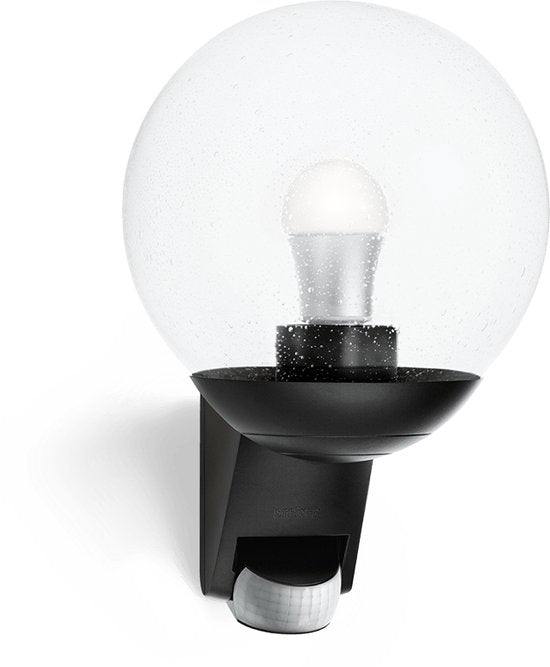 Lampe d'extérieur Steinel avec détecteur de mouvement L858S - culot E27 - 60 W max. - noir