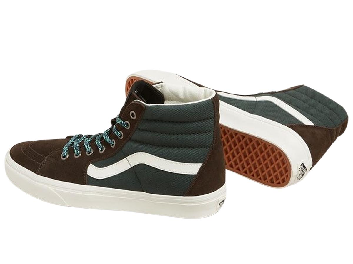 Baskets Vans SK8-Hi Trek Scarab - Marron - taille 41
