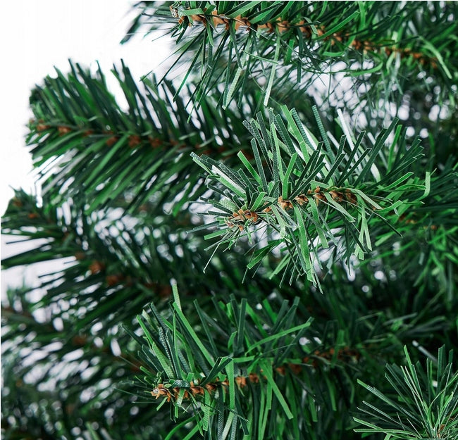 Sapin de Noël artificiel « Spar Groen » 120 cm – 208 branches – Fabriqué à la main et réaliste