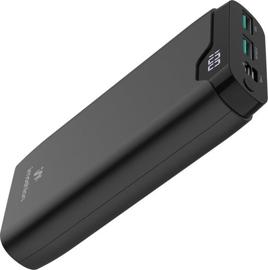 Batterie externe - imoshion - 20000 mAh - Chargeur rapide 22,5W - USB-C & USB-A - Powerbank Powerbank adapté à iOS/Android - Noir