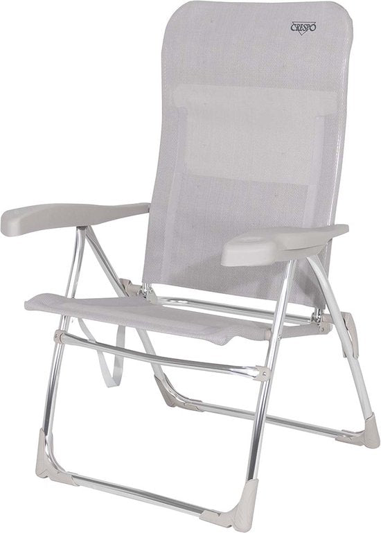 Crespo - Chaise de plage - AL/206 - Gris clair