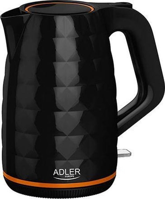 Bouilloire Adler AD 1277 B, 1,7 l, noire, 2 200 W