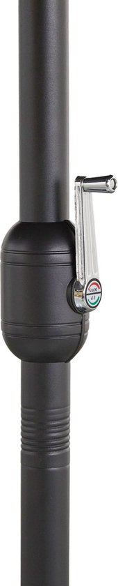 LIFA GARDEN - Parasol Double avec Housse de Protection - Parasol XXL en Anthracite avec Housse - Imperméable - 450 x 270 cm