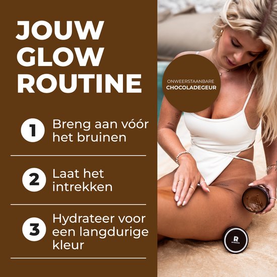 BYROKKO - Shine Brown - Chocolate - Crème autobronzante - 200 ml (nouvel emballage) - Solarium
