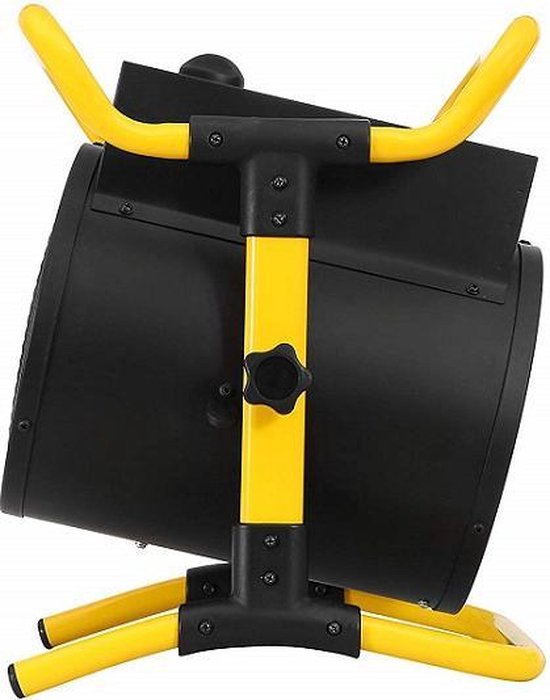 Stanley Workshop heater ST-305-231-E - jusqu'à 50m2 - Aussi ventilateur d'air froid - Noir/ Jaune