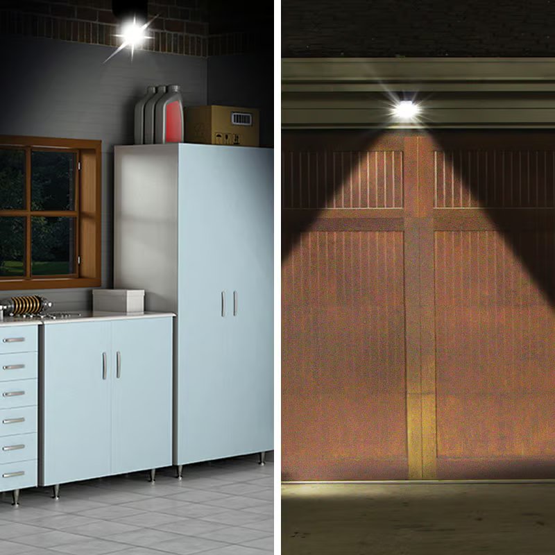 Lampe d'extérieur LED Panta - Orientable à 360° - Détecteur de mouvement - Résistante aux intempéries