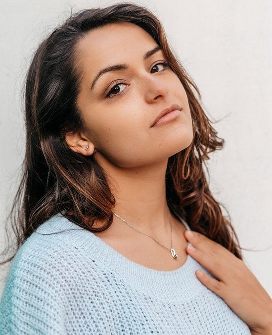 Yolora Ladies Earrings - Cristaux ronds Kalpa Camaka - Argent - Plaqué or blanc 18K - Boucles d'oreilles femme Argent - Clous d'oreilles - Bijoux - Boîte cadeau de luxe - Boîte cadeau - Boîte cadeau exclusive - Magnifique emballage cadeau